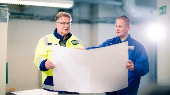 Viiden tähden kehitystyötä 20-vuotiaalla Botnia Mill Servicellä