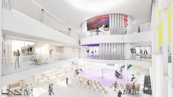 Elinkaarimallilla toteutettava Nummen palvelukeskus harjakorkeudessa Hämeenlinnassa