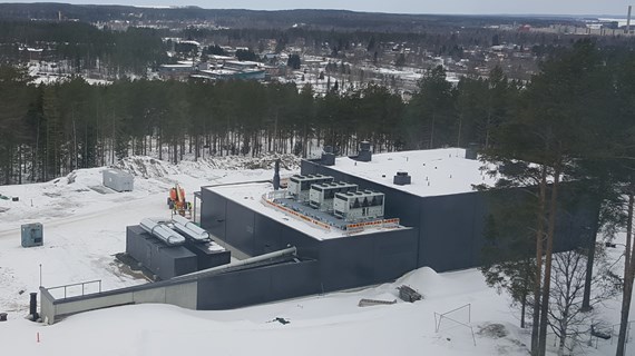 Kainuun uuden sairaalan logistiikkaterminaali on valmis