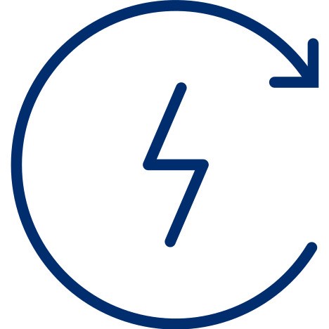 Kuvassa energia ikoni