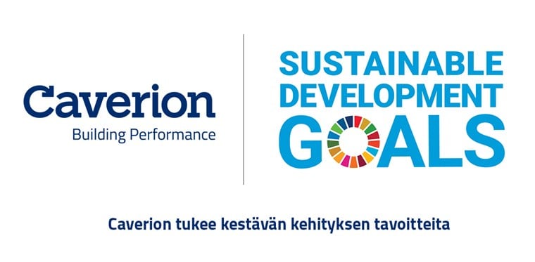 Caverion tukee kestävän kehityksen tavoitteita