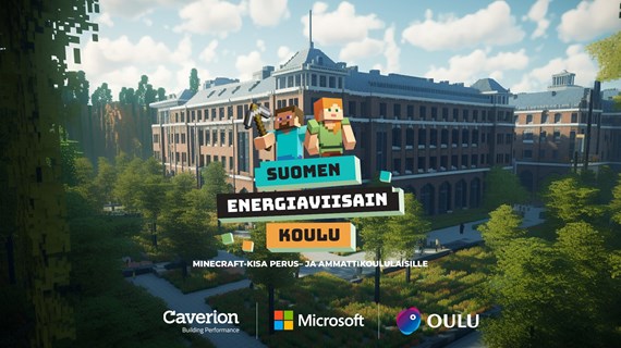Lapset ja nuoret rakentavat energiatehokkaita kouluja – jo yli 200 luokkaa ilmoittautunut Minecraft-kisaan