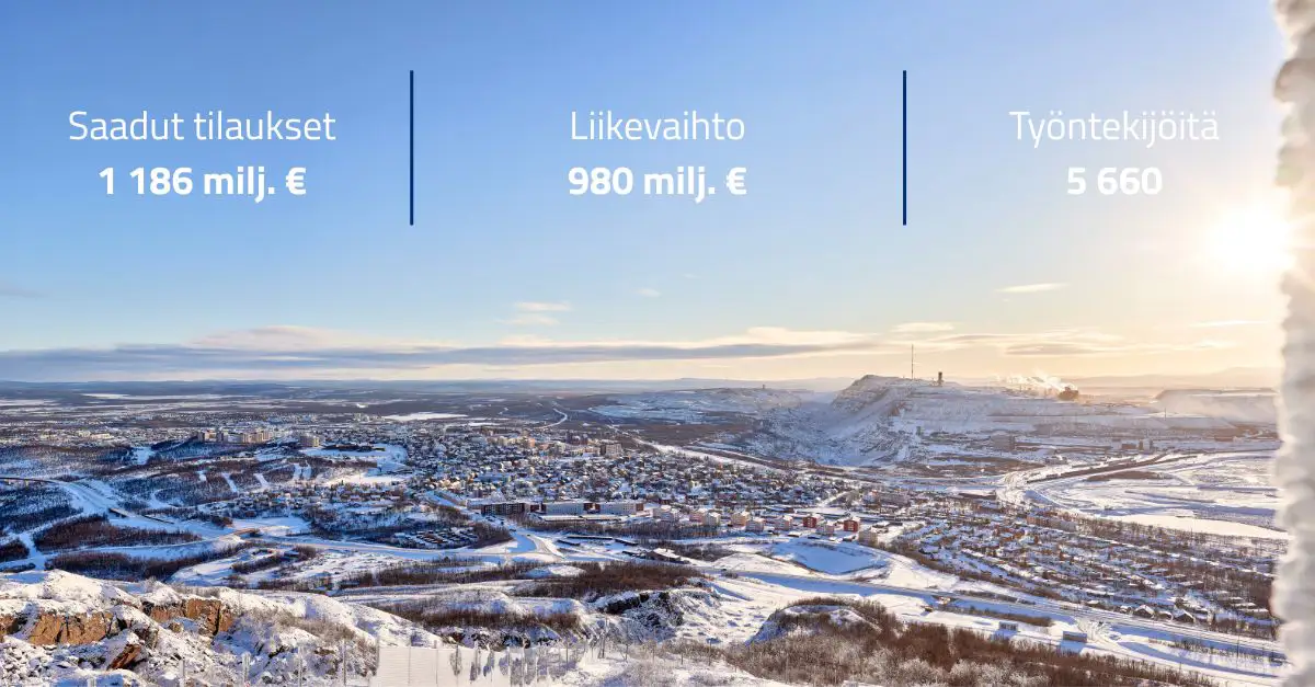 Caverionin talousluvut tammi-joulukuulta 2025: Yhtiön liiketoiminnan vahvistumisen taustalla datakeskusinvestoinnit sekä infrarakentaminen - saadut tilaukset 1 186 miljoonaa euroa