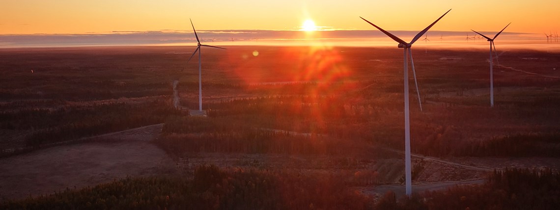 Wind Turbine sunset summer banner.jpg