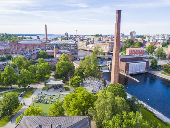 Tampere, Finland, view of Tammerkoski.jpeg